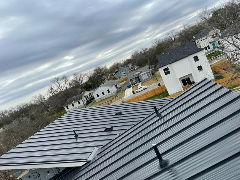 Standing seam metal roof panels with vents for Skylight Repair in Port Wentworth